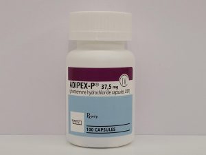 Adipex (Phentermine) - 100 tb/37.5 mg - Teva - expires 2027 (shipped from Spain)