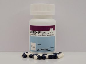 Adipex (Phentermine) - 50 tb/37.5 mg - Teva - expires 2027 (loose capsules) (shipped from Spain)