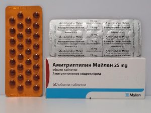 Amitriptyline – 60 tb/25 mg – Mylan – exp. 06/2026 (shipped from Spain)
