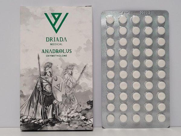 Anadrol (Oxymetholone) – 50 tb/50 mg – Driada – exp. 2028 (shipped from Spain)
