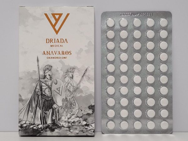 Anavar (Oxandrolone) – 100 tb/10 mg – Driada – exp. 2028 (shipped from Spain)