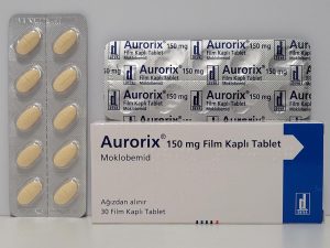 Aurorix (moclobemide) – 30 tb/ 150 mg – Deva – exp. 03/2028 (shipped from Spain)