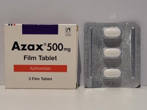 Azithromycin – 3 tb/500 mg – Nobel – exp. 2027 (shipped from Spain)