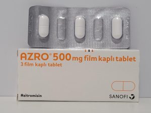 Azithromycin – 3 tb/500 mg – Sanofi – expires 2027 (shipped from Spain)