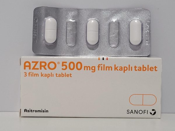Azithromycin – 3 tb/500 mg – Sanofi – expires 2027 (shipped from Spain)