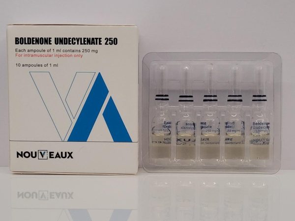 Boldenone Undecylenate – 10 amps (250 mg/ml) – Nouveaux – exp. 2027 (shipped from Spain)