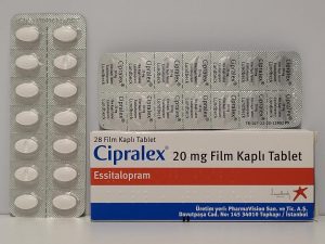 Cipralex (escitalopram) – 28 tb/20 mg – Lundbeck – exp. 2027 (shipped from Spain)