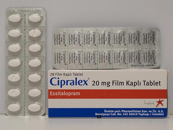 Cipralex (escitalopram) – 28 tb/20 mg – Lundbeck – exp. 2027 (shipped from Spain)