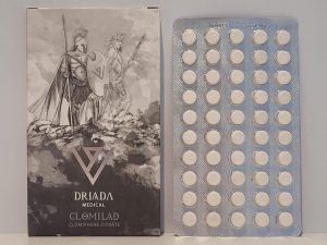 Clomiphene – 100 tb/25 mg – Driada – exp. 2028 (shipped from Spain)