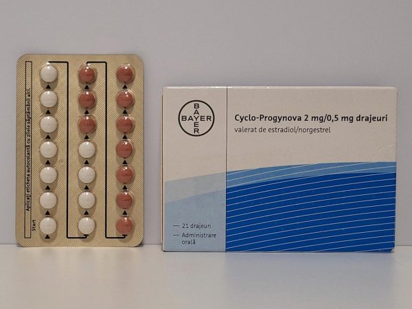 Cyclo-Progynova – 21 tb (2mg/0,5 mg) – Bayer – exp. 07/2026 (shipped from Spain)
