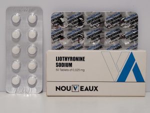 Liothyronine Sodium (T3) - 50 tb/25 mcg - Nouveaux - exp. 2028 (shipped from Spain)