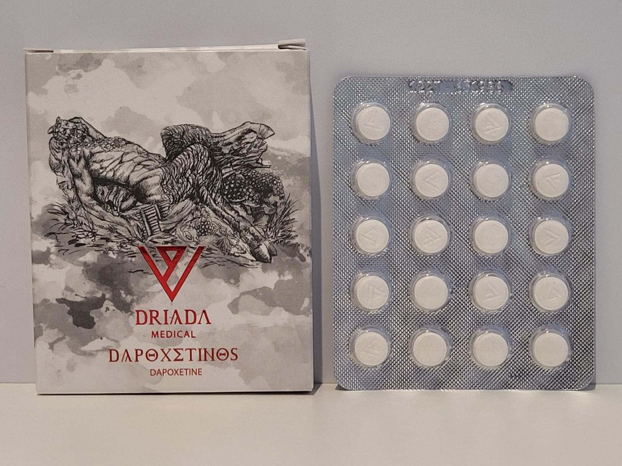 Dapoxetine – 20 tb/30 mg – Driada – exp. 2028 (shipped from Spain)