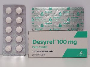 Trazodone – 30 tb/100 mg – Angelini – exp. 10/2028 (shipped from Spain)