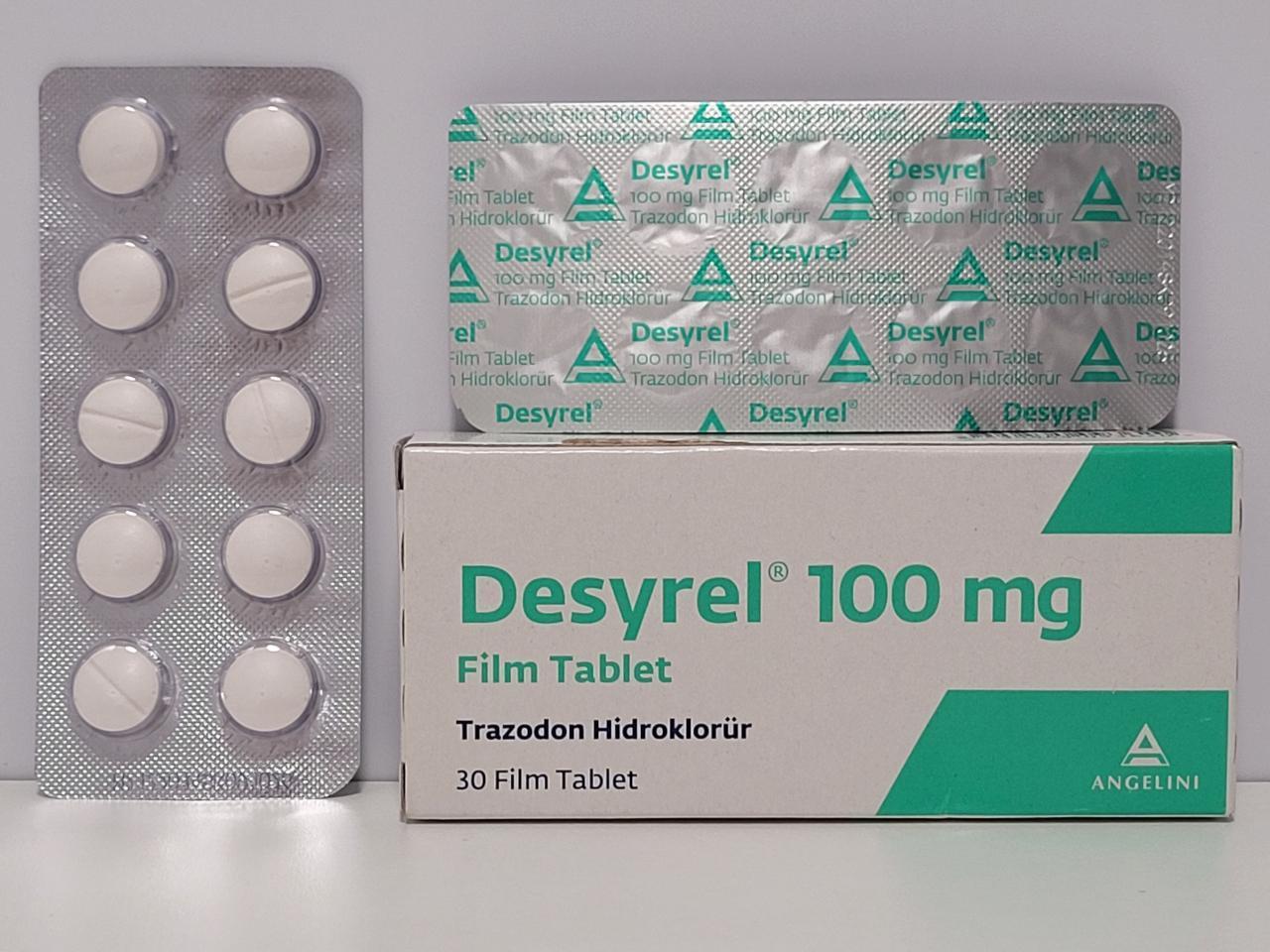 Trazodone – 30 tb/100 mg – Angelini – exp. 10/2028 (shipped from Spain) - out of stock