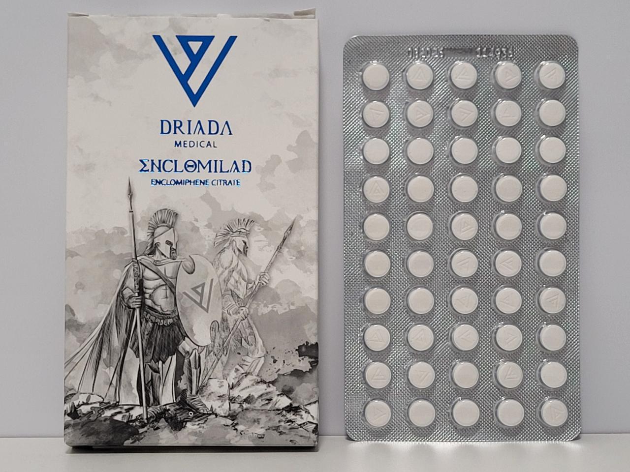 Enclomiphene – 50 tb/12.5 mg – Driada – exp. 2028 (shipped from Spain)