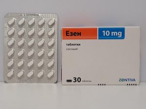 Ezetimibe – 30 tb/10 mg – Zentiva – exp. 03/2026 (shipped from Spain)