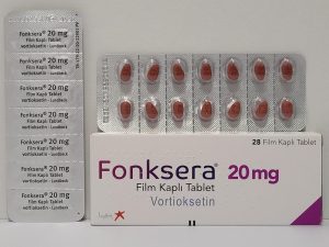 Vortioxetine (Fonksera) – 28 tb/20 mg – Lundbeck – exp. 05/2026 (shipped from Spain)