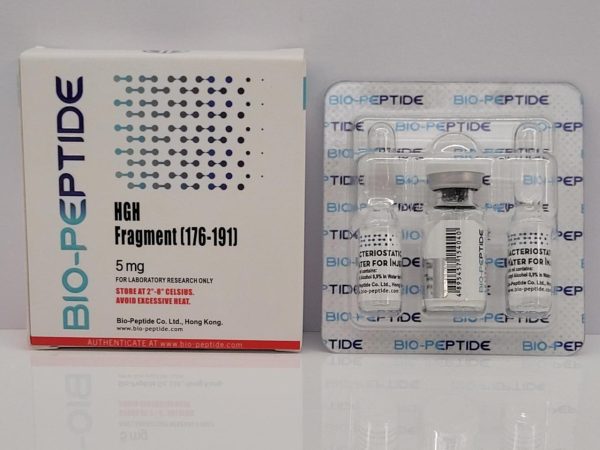 HGH Fragment (176-191) - 5 mg - Bio-Peptide - expires 05/2026 (shipped from Spain)