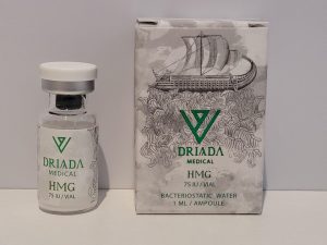 HMG (Menotropin) - 75iu - Driada - exp. 2028 (shipped from Spain)