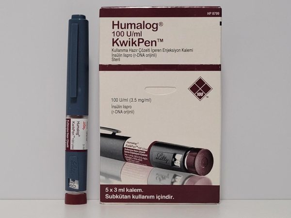 Humalog KwikPen - 100 iu/ml/3ml - Lilly - exp. 2026 - (shipped from Spain)