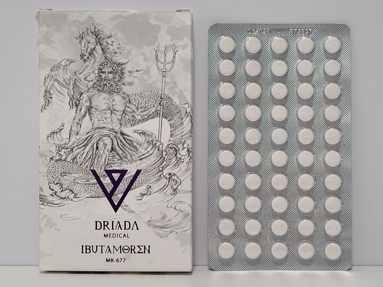 Ibutamoren (MK-677) – 50 tb/10 mg – Driada – exp. 2028 (shipped from Spain)