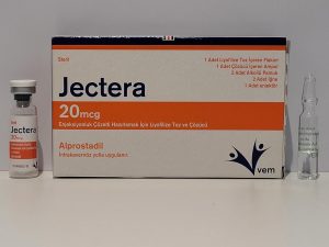 Jectera (alprostadil) – 20 mcg – Vem – exp. 12/2026 (shipped from Spain)