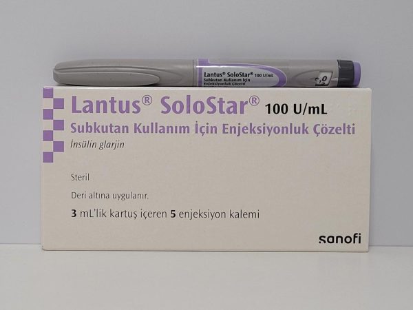 Lantus (insulin glargine injection) - 100 iu/ml/3ml - Sanofi - expires 03/2026 - (shipped from Spain)