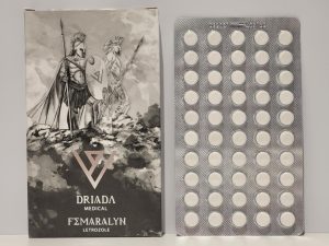 Letrozole – 50 tb/2.5 mg – Driada – exp. 2028 (shipped from Spain)