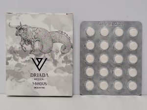 Modafinil – 20 tb/100 mg – Driada – exp. 2028 (shipped from Spain)