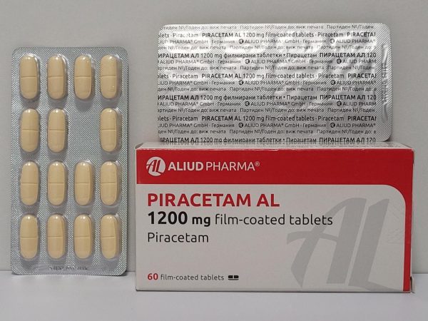 Piracetam – 60 tb/1200 mg – Aliud Pharma – exp. 2027 (shipped from Spain)