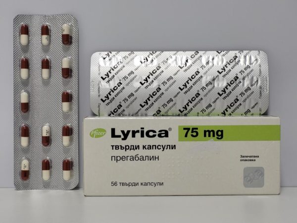 Pregabalin (Lyrica) – 56 capsules/75 mg – Pfizer – exp. 2027 (shipped from Spain) - out of stock