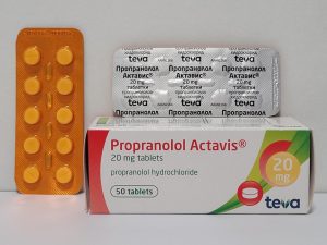Propranolol - 50 tb/20 mg - Teva - expires 2027 (shipped from Spain)