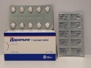 Rapamycin (sirolimus) – 10 tb/1 mg – Pfizer – exp. 12/2026 (shipped from Spain)