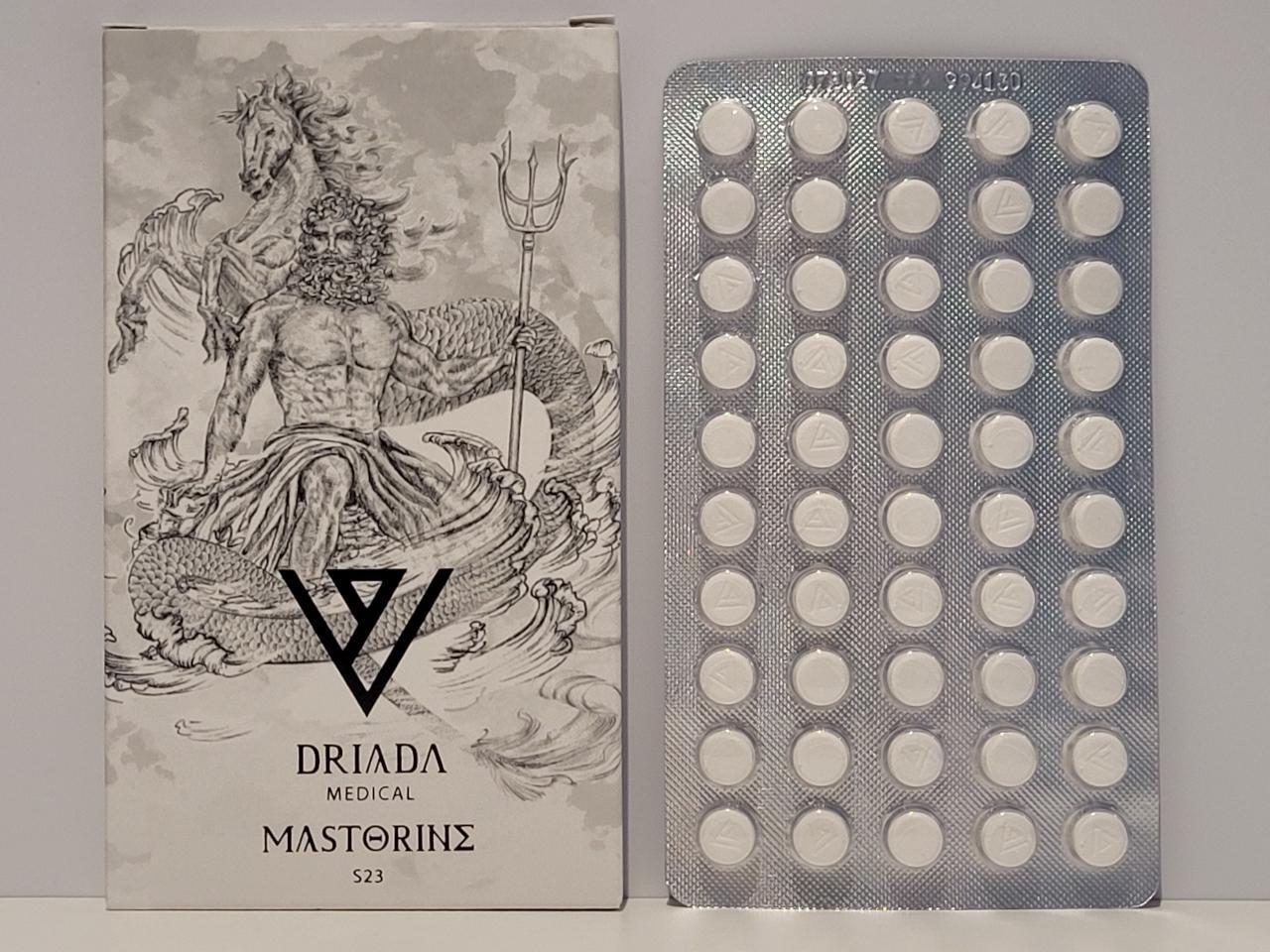 Mastorine (S23) – 50 tb/10 mg – Driada – exp. 2028 (shipped from Spain)