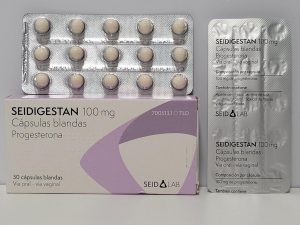 Progesterone - 30 tb/100 mg - Seid Lab - expires 2026 (shipped from Spain)
