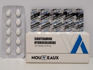Sibutramine (Appetite Suppressant) - 100 tb/20 mg - Nouveaux - exp. 2028 (shipped from Spain)
