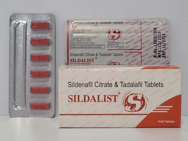 Sildalist (Viagra 100 mg + Cialis 20 mg) – 12 tb/120 mg – exp. 11/2026 (shipped from Spain)