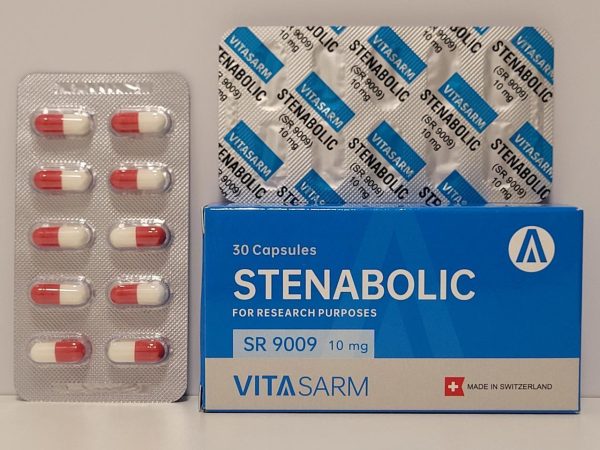 Stenabolic (SR-9009) – 30 tb/10 mg – Vita Sarm – exp. 2028 (shipped from Spain)
