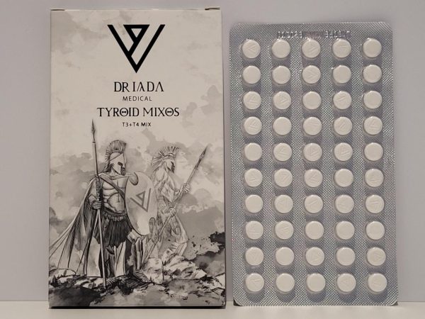 T3 + T4 Mix - 100 tb/ (10 mg/62.5 mg) - Driada - exp. 2028 (shipped from Spain)