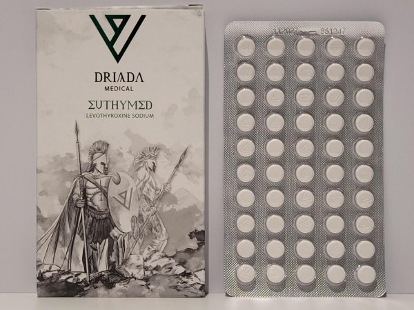 T4 (Thyroxine) - 100 tb/ 50 mcg - Driada - exp. 2028 (shipped from Spain)