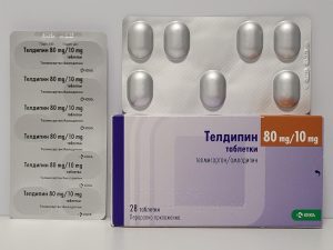 Telmisartan & Amlodipine - 28 tb/ (80/10 mg) - KRKA - expires 12/2025 (shipped from Spain)