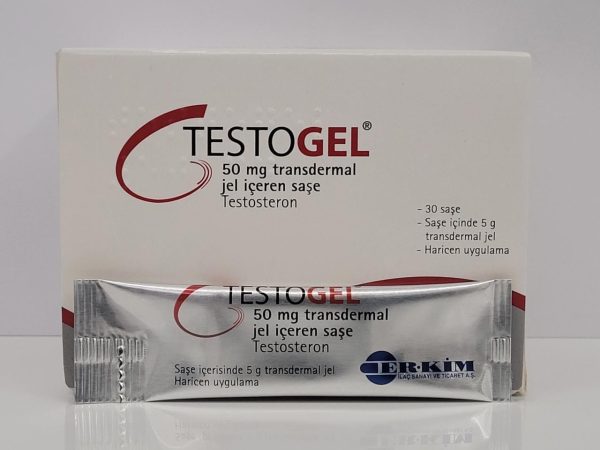Testosterone Gel – 10 sachets (50 mg per sachet) – Erkim – exp. 2027 (shipped from Spain) - out of stock