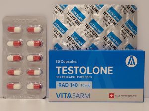Testolone (RAD-140) – 30 tb/10 mg – Vita Sarm – exp. 2028 (shipped from Spain)