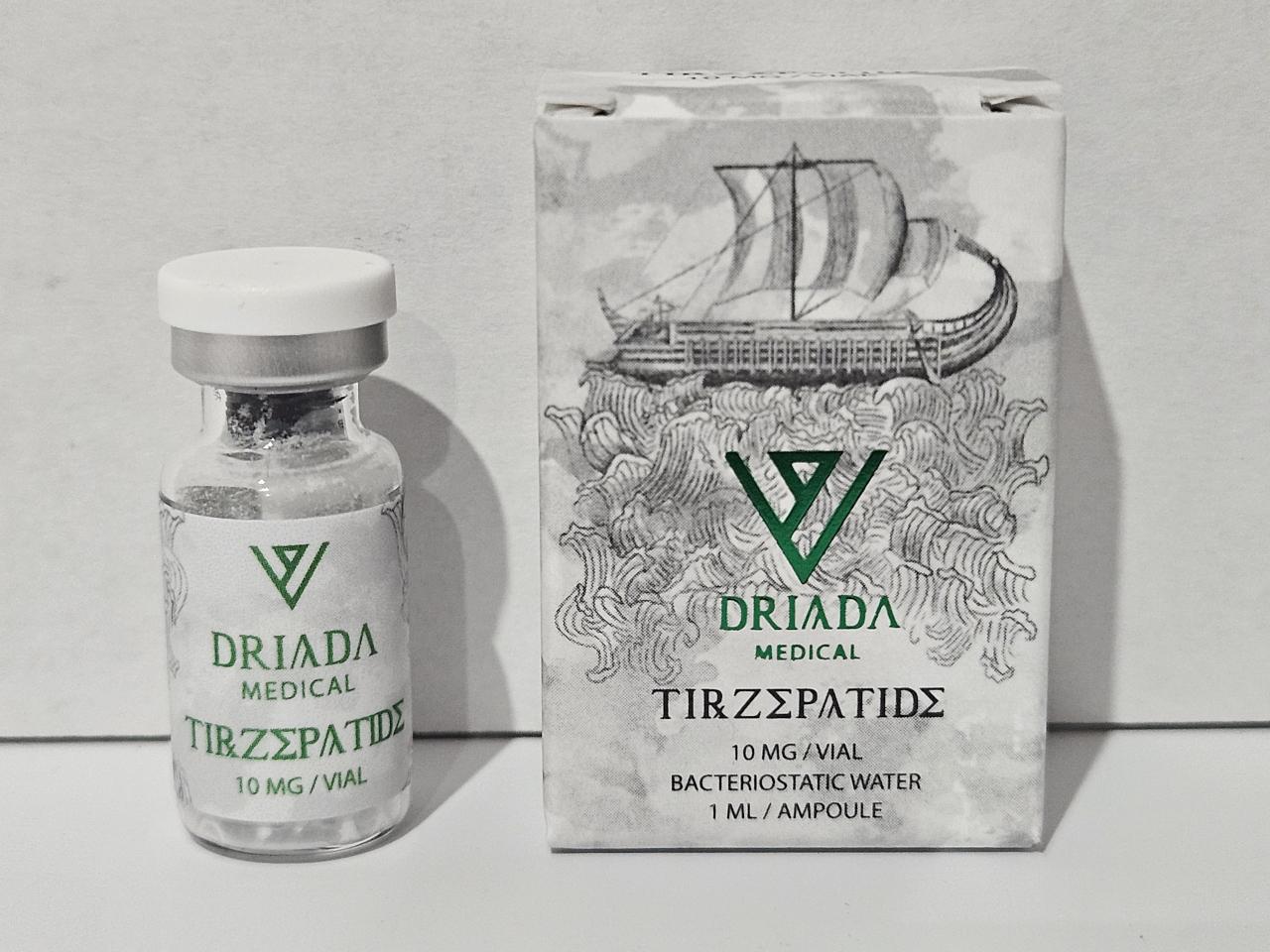 Tirzepatide - 10 mg - Driada - exp. 2028 (incl. water and syringes) (shipped from Spain)