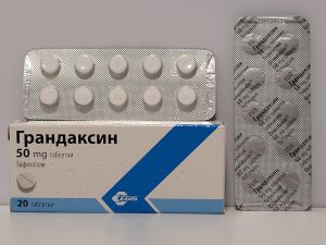 Grandaxin (Tofisopam) – 20 tb/50 mg – EGIS – exp. 2028 (shipped from Spain)