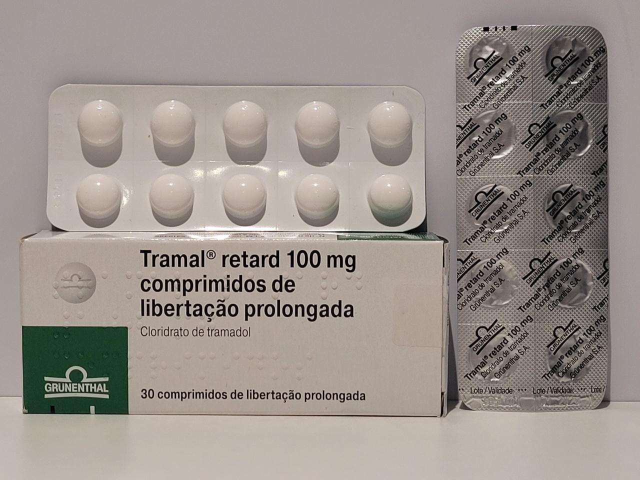 Tramadol Retard (extended release) – 30 tb/100 mg – Grunenthal – exp. 01/2029 (shipped from Spain) - out of stock