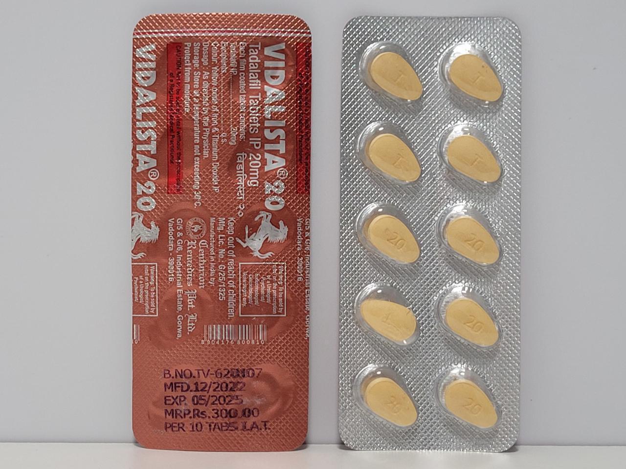 Cialis (Tadalafil) – 20 tb/20 mg – Centurion Remedies – exp. 2026 (shipped from Spain)