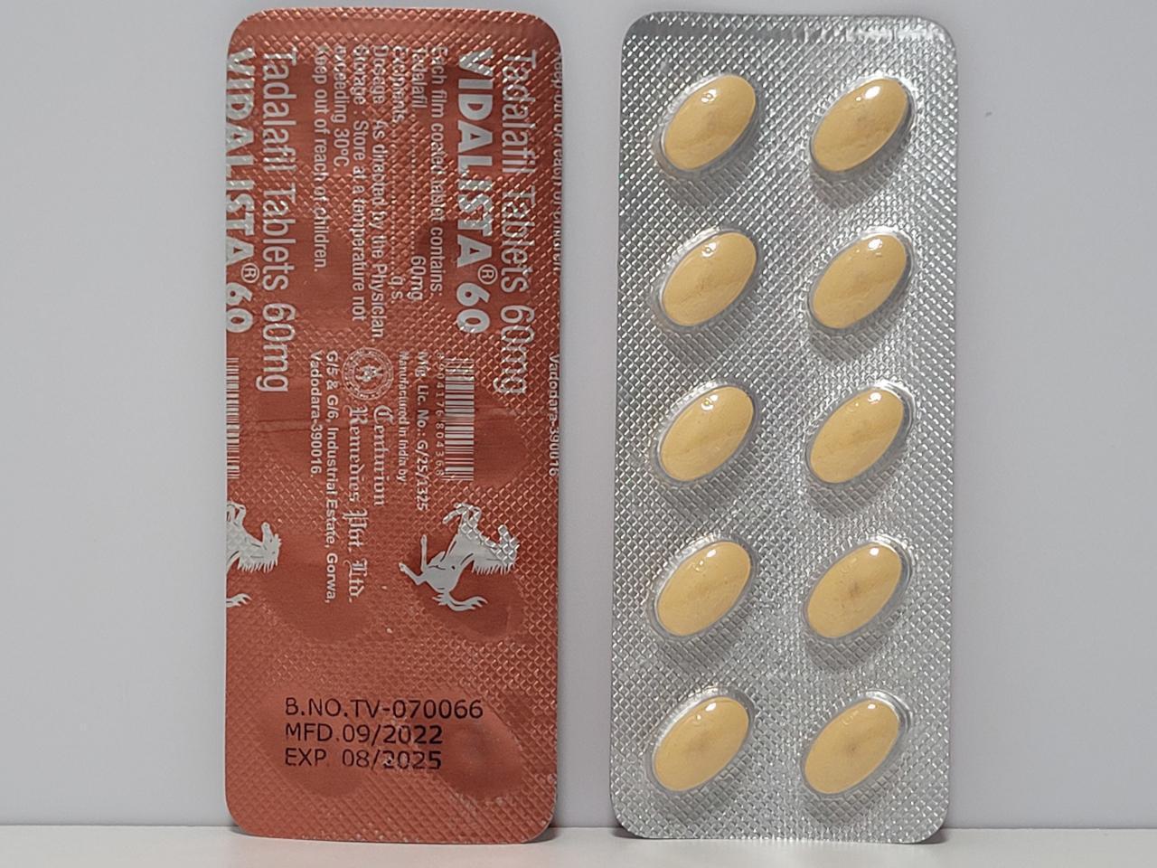 Cialis (Tadalafil) – 20 tb/60 mg – Centurion Remedies – expires 2026 (shipped from Spain)