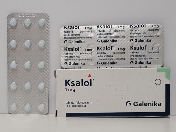 Xanax – 30 tb/1 mg – Galenika – exp. 2027 (shipped from Spain)