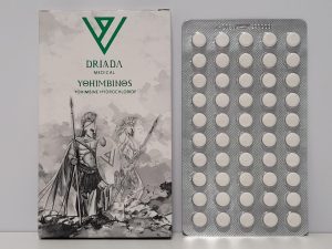 Yohimbine – 100 tb/2.5 mg – Driada – expires 2028 (shipped from Spain)